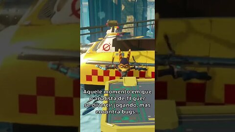 Ratchet & Clank: Até aqui o jogo buga, impressionante! u.u