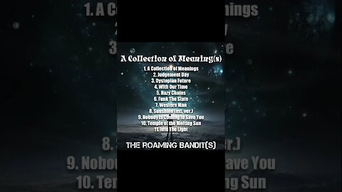 Day 12 of releasing a new album