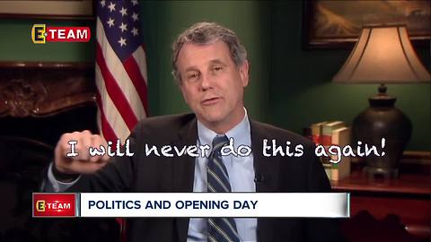 The connection between politics and Opening Day
