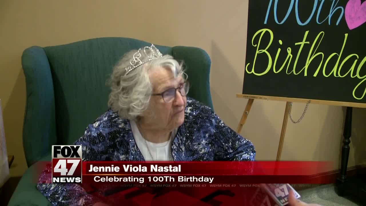 Williamston woman celebrates 100th birthday