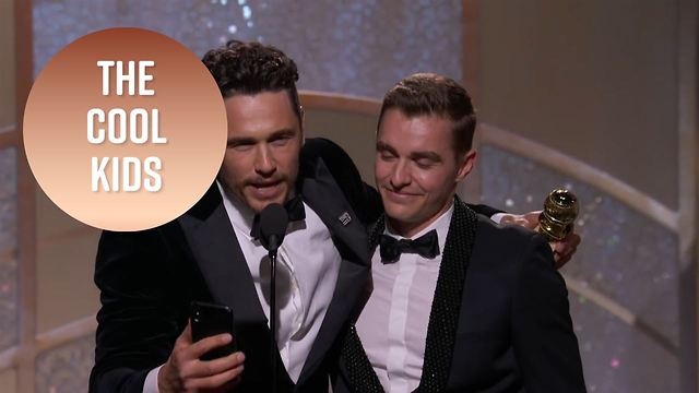 James Franco is the Golden Globes' cool kid