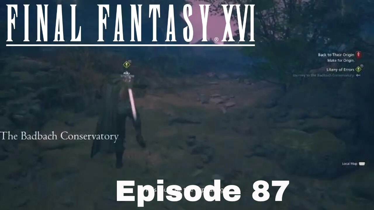 Final Fantasy XVI Episode 87 Registry and flowers