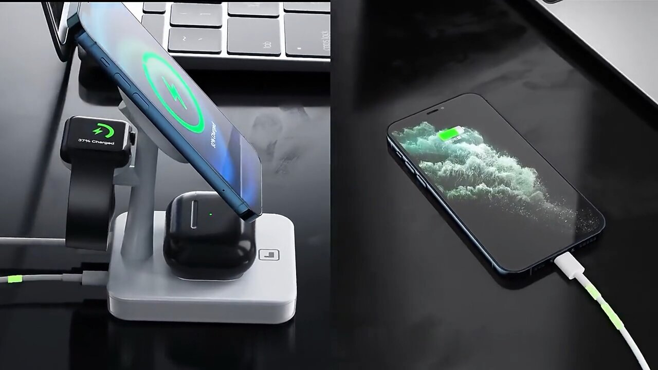 Powerdwell | 3 in 1 Magnetic Charger