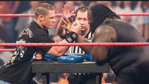 John Cena vs. Mark Henry - Arm Wrestling Contest: Raw, Feb