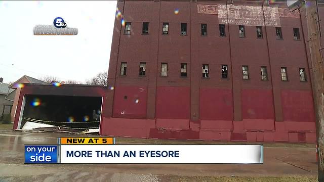 Fire amplifies concerns over possible mercury contamination at vacant industrial building in CLE