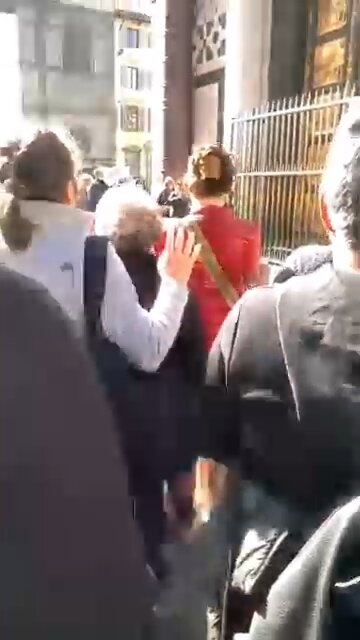 GATE OF HEAVEN BELIEVERS ARE PRAYING