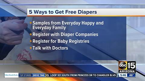 How to get free diapers