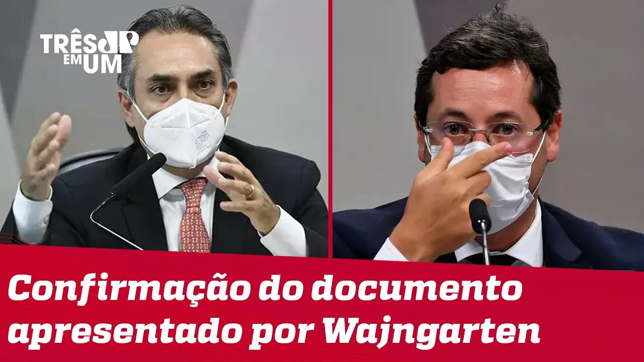 Representante da Pfizer fala sobre negociações com o Brasil na CPI da Covid