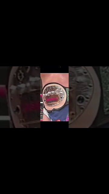 WTF There Is No Way This World Title Belt Is Actually Real!?!? #shorts