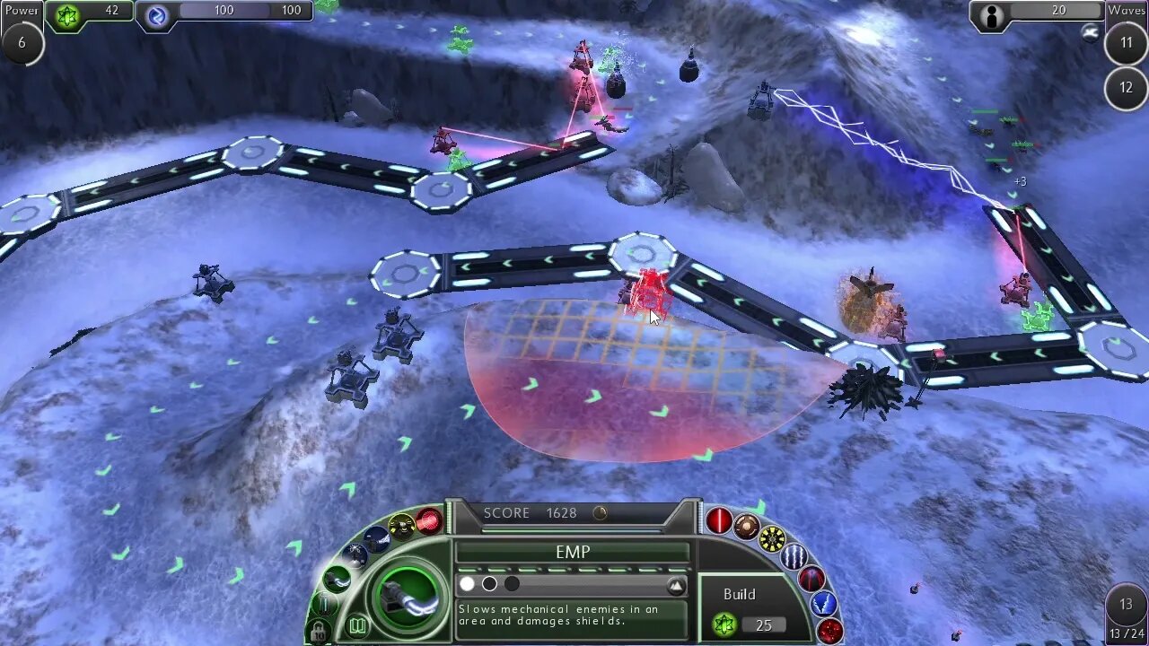 Sol Survivor; Campaign, Harmony's End; Mission, Frozen Crossing; Lightning dude, normal