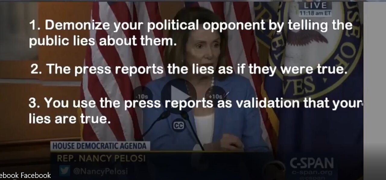 Nance Pelosi Wrap Up & Smear, Just what they did with the 2020 Election