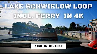 Driving around Lake Schwielow, southwest of Berlin in 4K | Germany