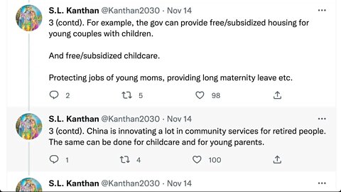 人口下降並不代表生產力下降，因為有機械人和人工智能