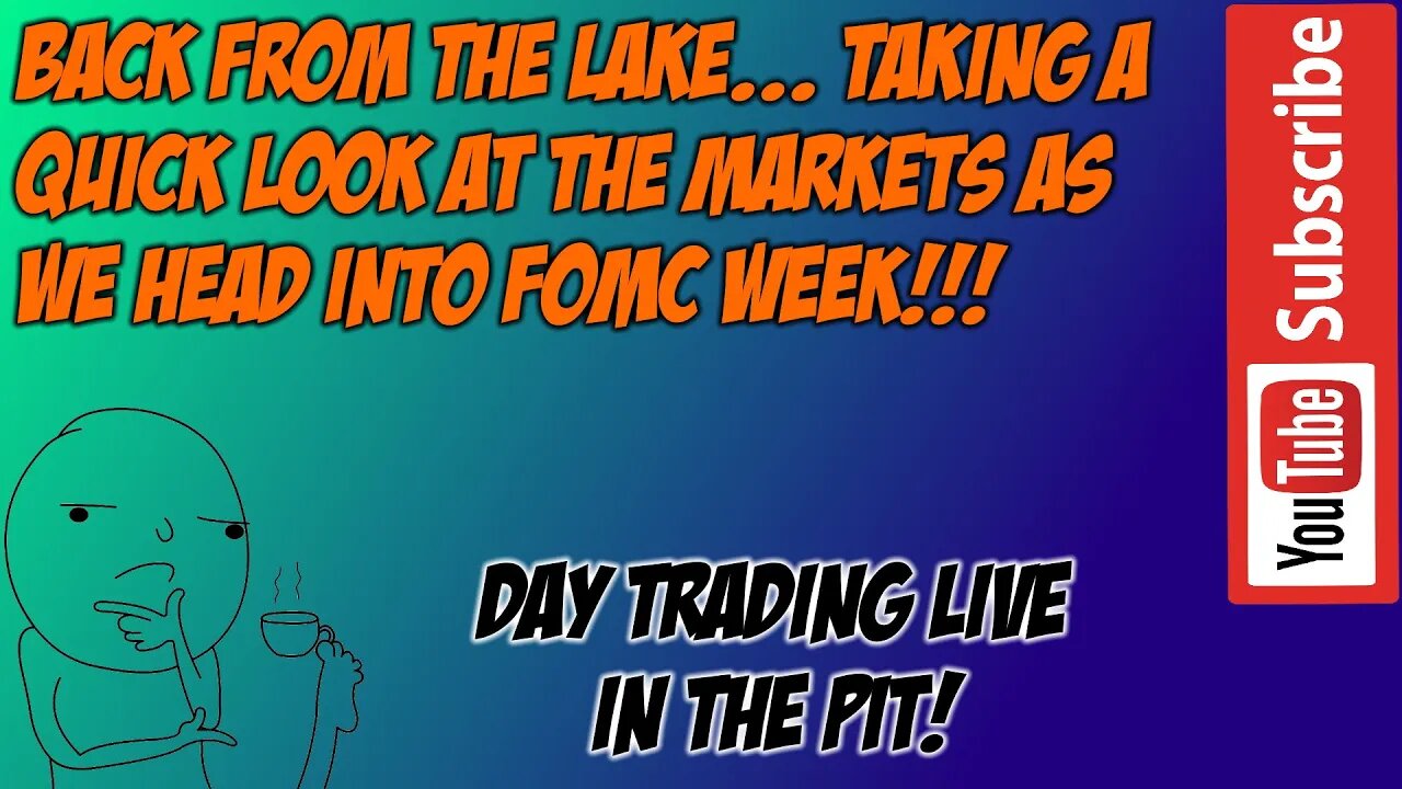 Sunday Market Prep - The Pit Futures Trading