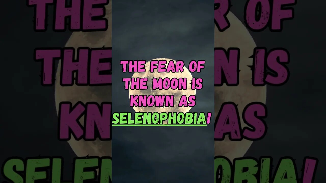 😱Interesting Facts! 👀 #shorts #shortsfact #facts #generalfact #interestingfacts #selenophobia #moon