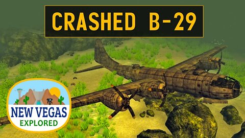 Fallout New Vegas | Crashed B-29 Explored