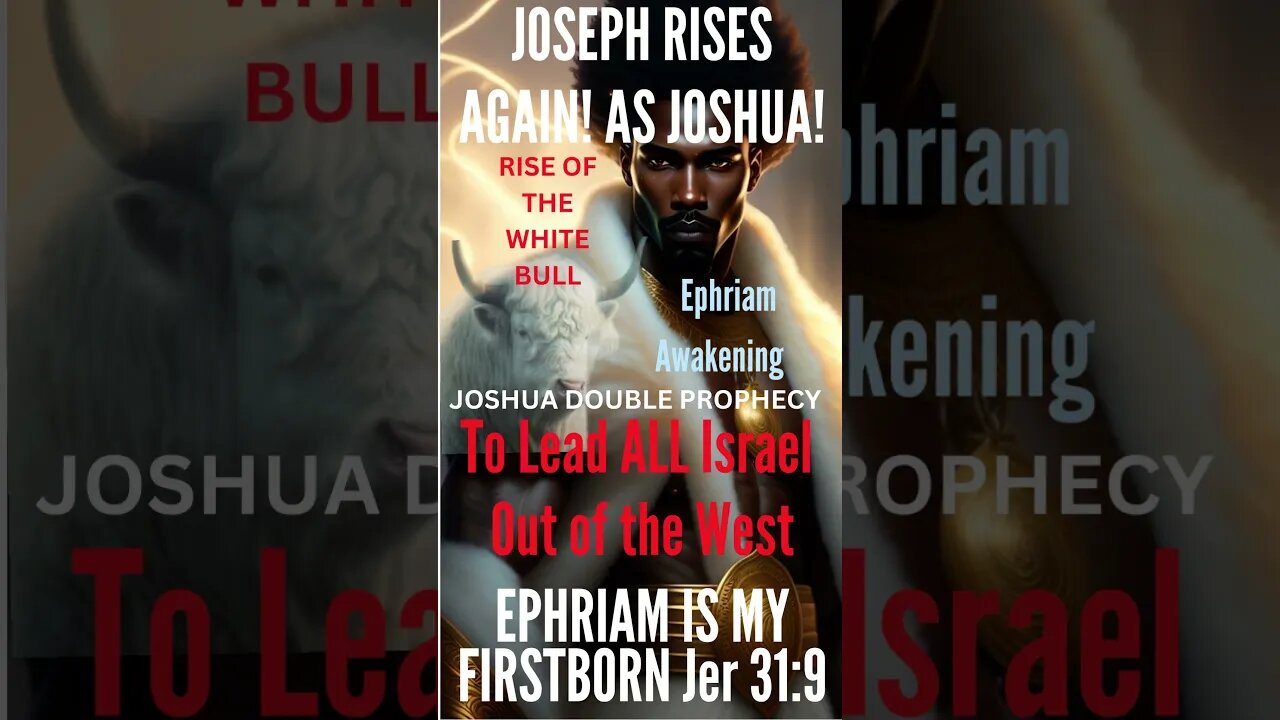 Who Will Lead 2nd 3xodus? JOSHUA the DELIVERER EPHIRAM RISING #ww3 #prophecy #exodus #shorts