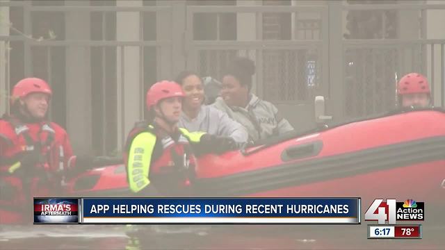 How 2 apps helped rescue Irma, Harvey victims
