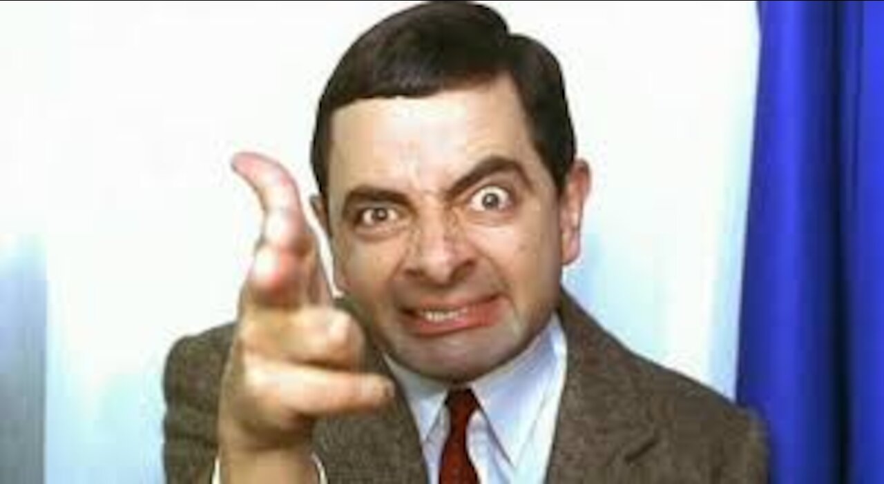 Intelligent Mr Bean funny videoI