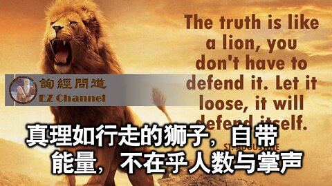 2021-12-09 真理如行走的狮子，自带能量，不在乎人数与掌声