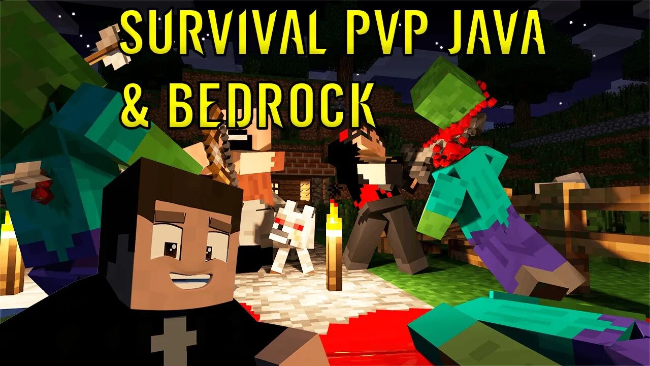 minecraft 1.18 live ao vivo com inscritos survival java e bedrock PVP #2