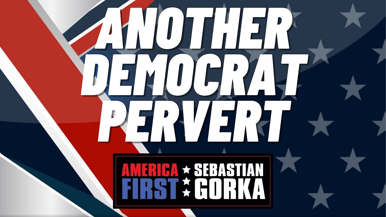 Another Democrat pervert. Jennifer Horn with Sebastian Gorka on AMERICA First