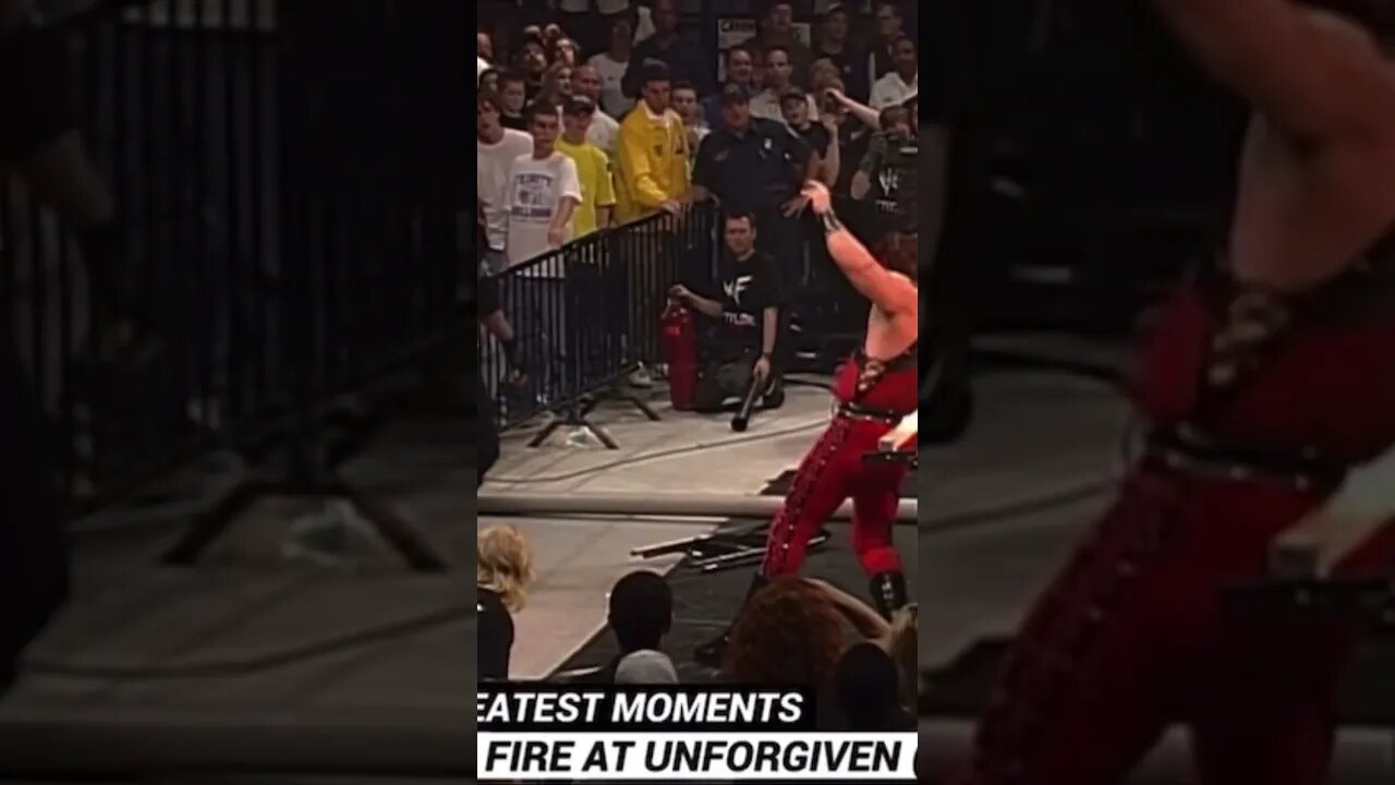 The Undertaker sets Kane on fire !!! #shorts