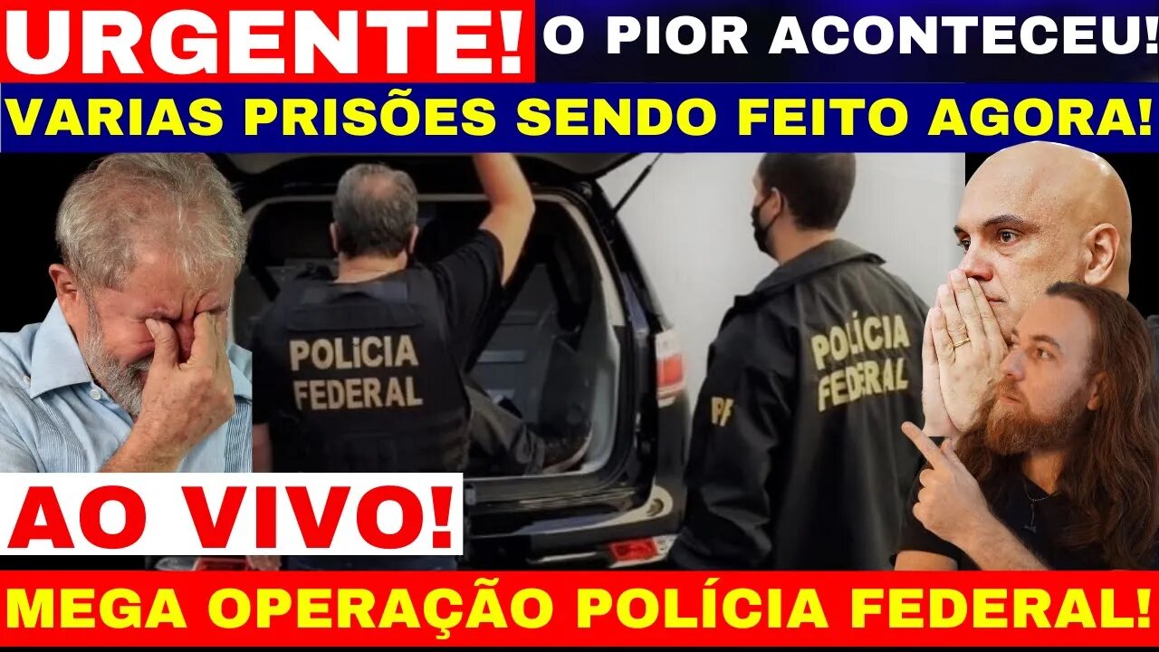 URGENTE PRISÕES SENDO FEITA AGORA LOLA COM MEDO CPMI VAI PEGAR TODOS DESESPERO DA ESQUERDA JOGO VIRA