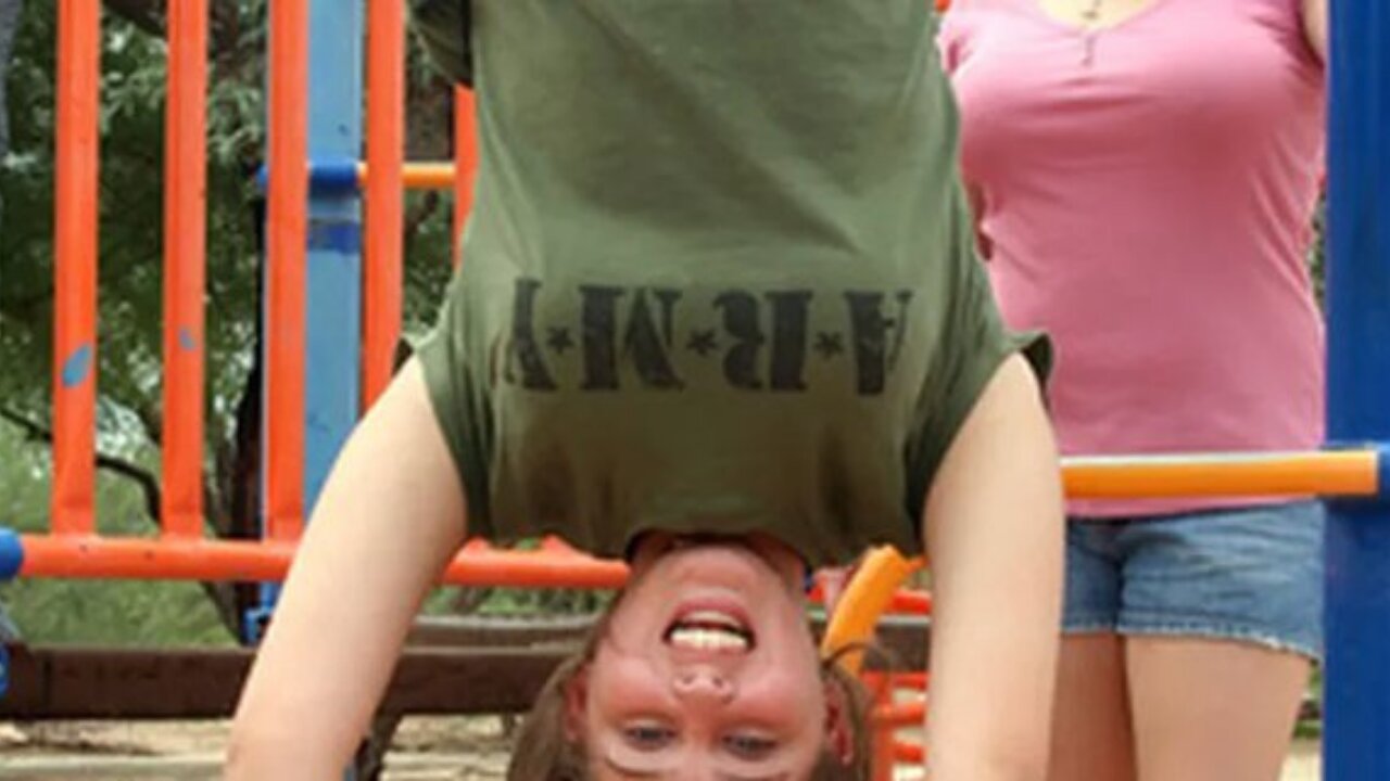 What happens if someone stays upside down for too long?