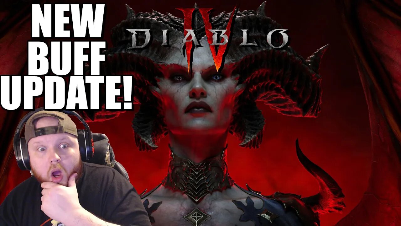 DIABLO IV BUFF UPDATE, NEW DUNGEON LAYOUTS AND MORE!