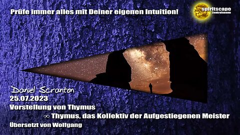 Vorstellung von Thymus – Thymus, das Kollektiv der Aufgestiegenen Meister