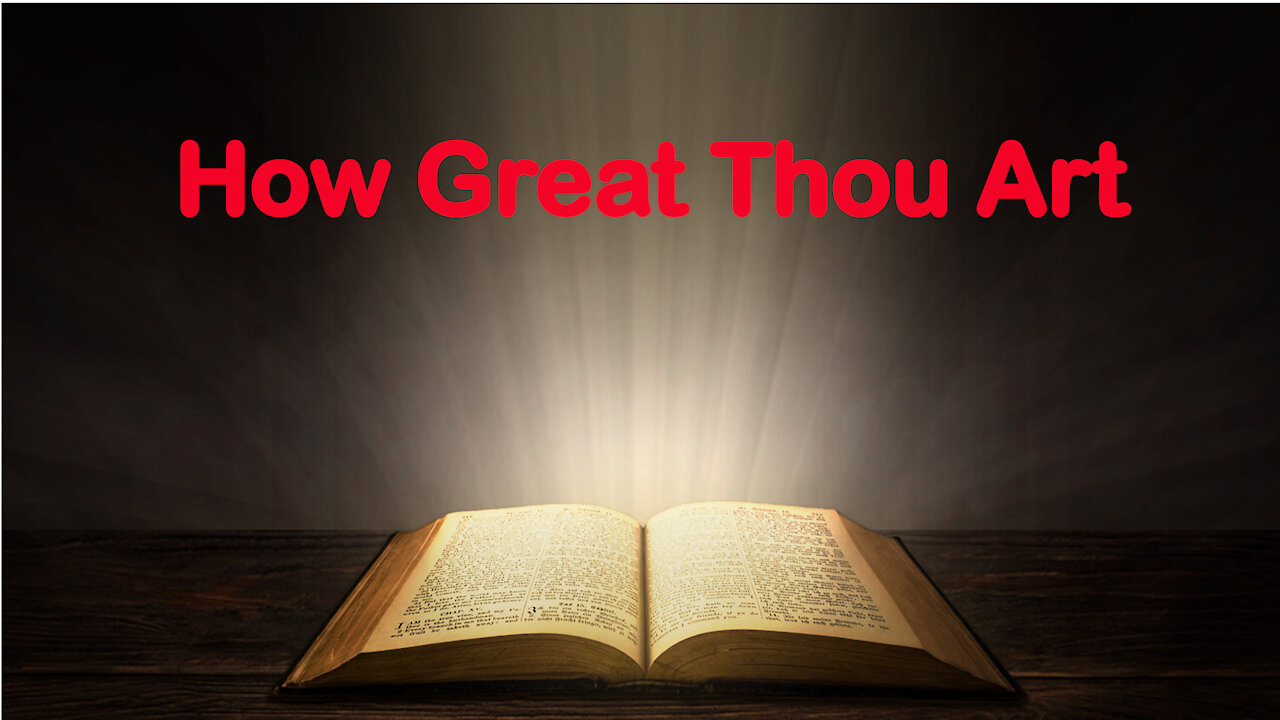 How Great Thou Art