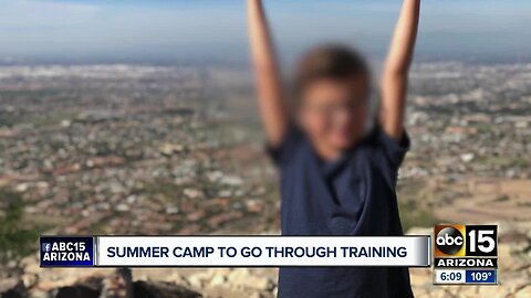 Summer camp to go through training