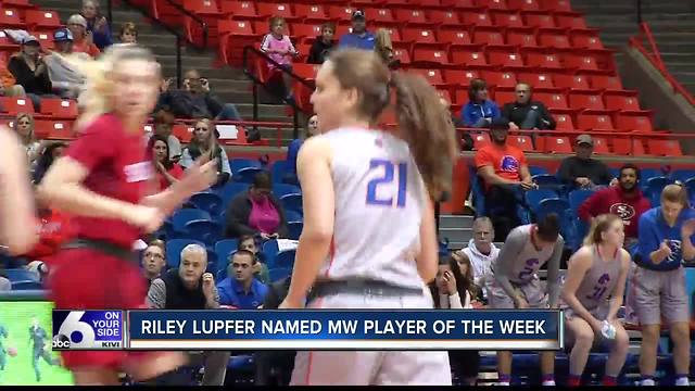 Broncos Riley Lupfer Named MW Player Of The Week