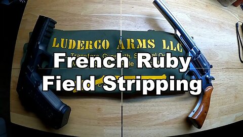 French Contract Ruby Field Stripping