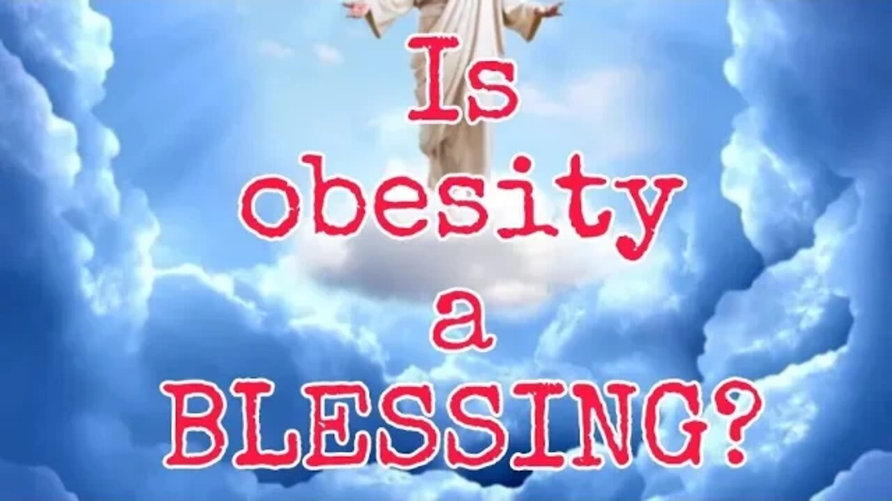 Why being fat is a good thing