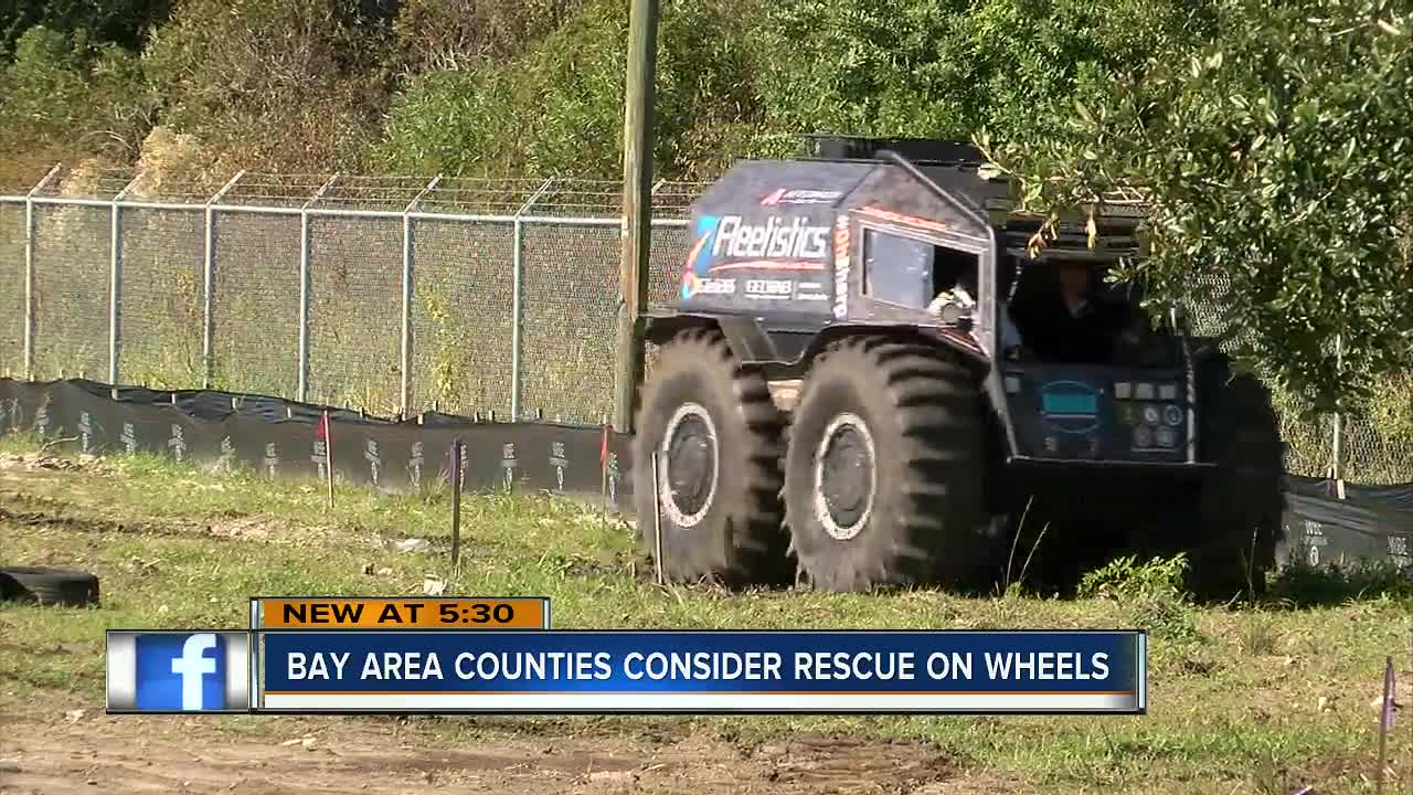 Bay Area counties consider new rescue vehicle on wheels