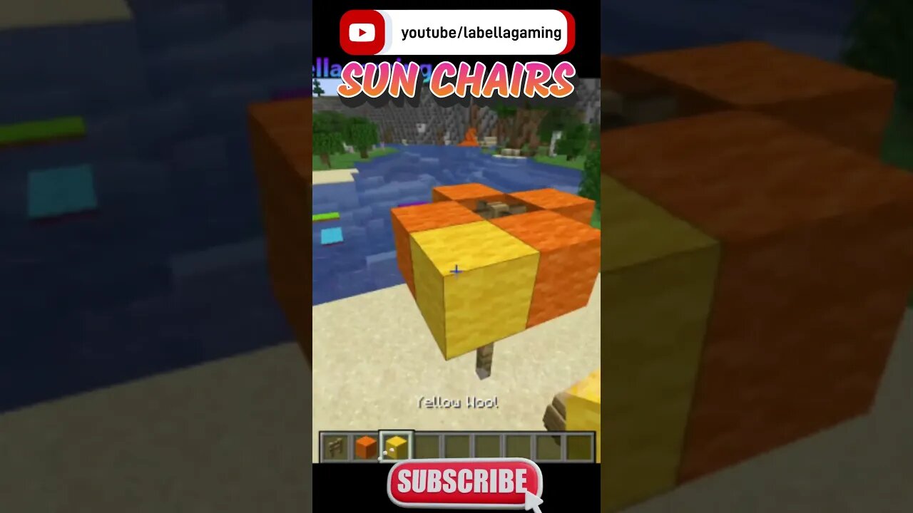 Pool Sun Chairs | Minecraft