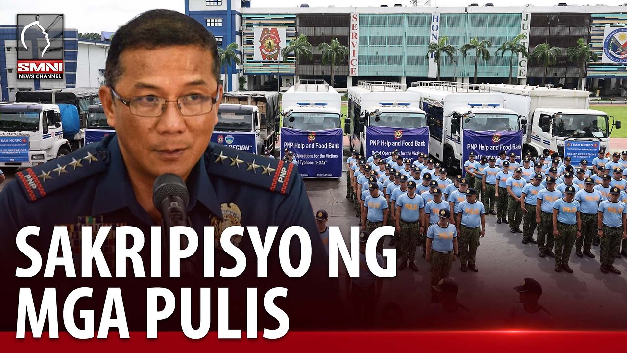 Sakripisyo ng mga pulis sa nagdaang Bagyong Egay, pinasalamatan ni PNP Chief Benjamin Acorda