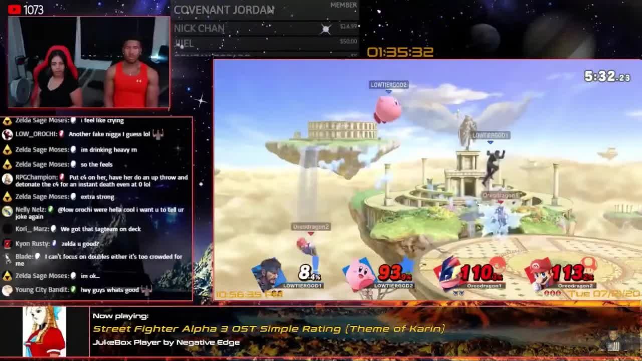 LowTierGodAND Alaina get BLACKED on smash duos [Low Tier Attorney Reupload]