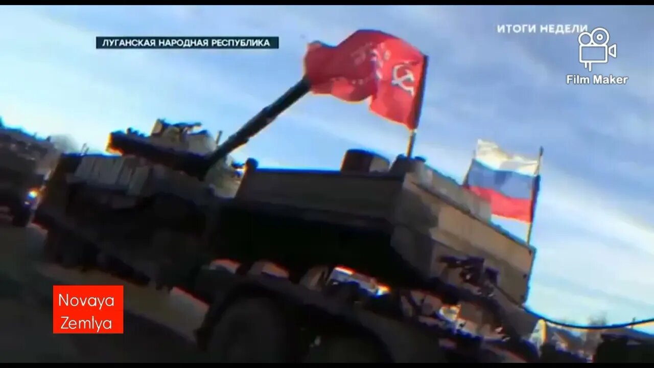 A tank brigade of Russian T-90M Proryv-3 arrived in Luhansk for a major offensive on Ukraine