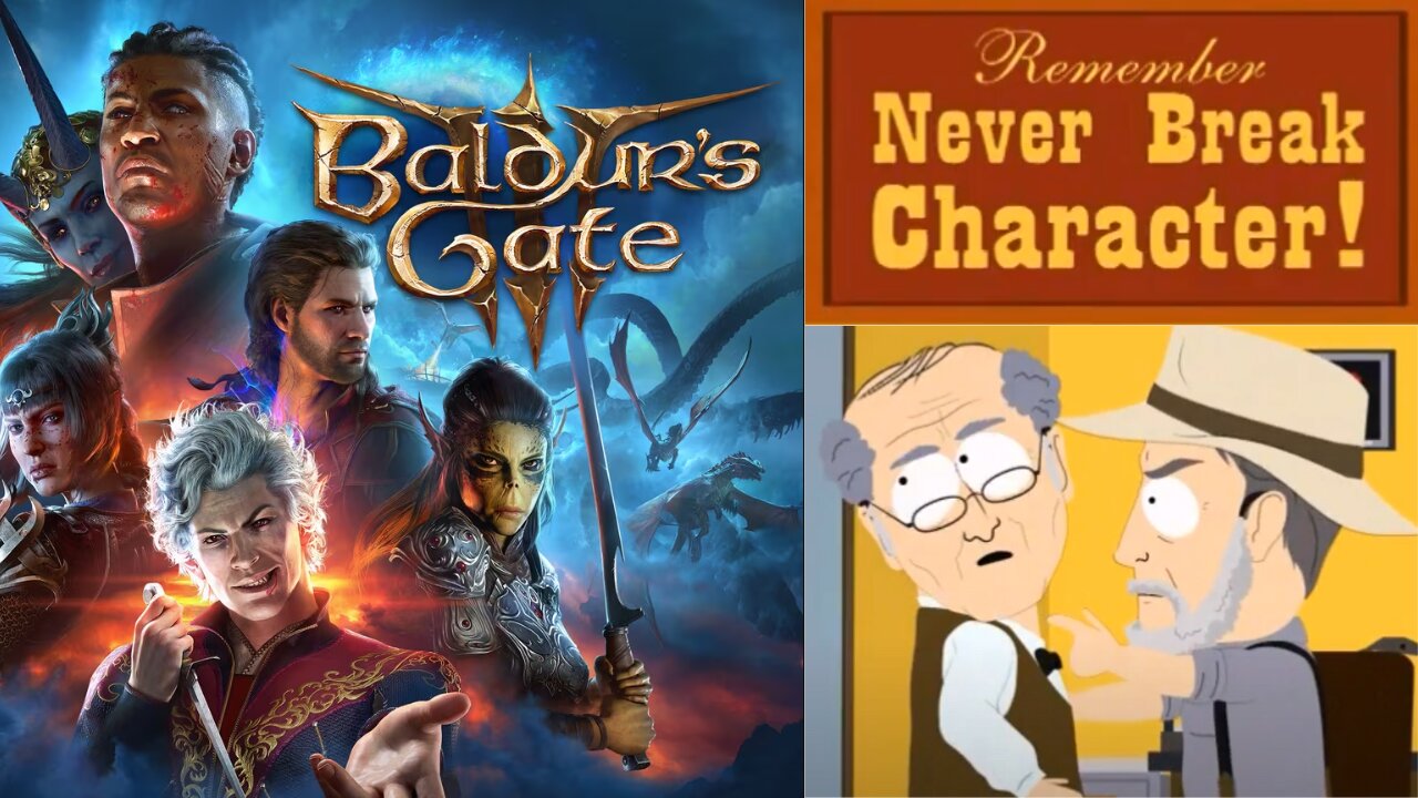 We Try To Never Break Character While Playing Baldur's Gate 3! | Co op Gameplay!