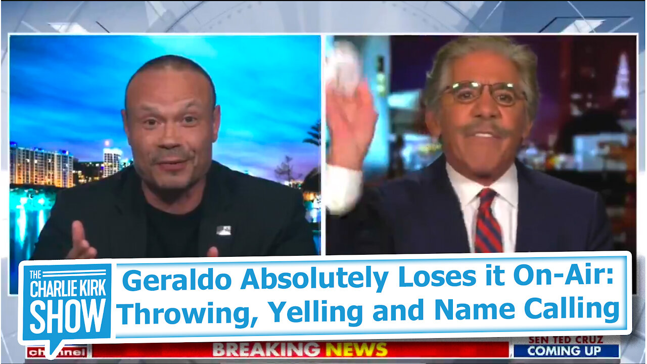 Geraldo Absolutely Loses it On-Air: Throwing, Yelling and Name Calling