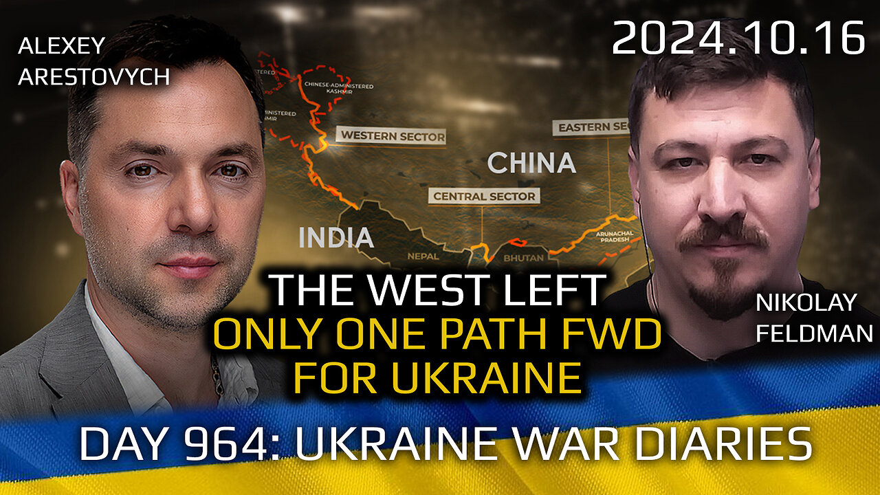 War in Ukraine, Analytics. Day 964: West Left Only One Path Forward for Ukraine. Arestovych, Feldman