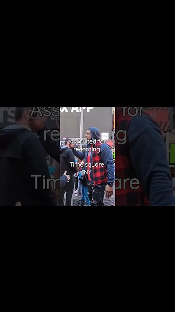 Karen said not to record. You need my permission. Time Square NY (short) 1st amendment audit fail