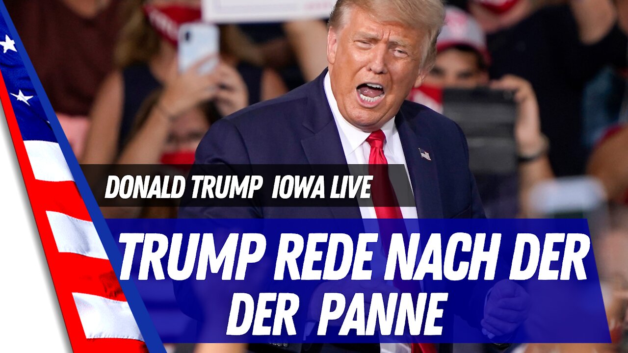 Donald Trump Rede aus Iowa