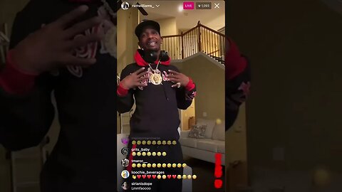 CHARLESTON WHITE IG LIVE: Charleston Kick Game To What Make A Real Man & Lazy Plays No Part 23/02/23