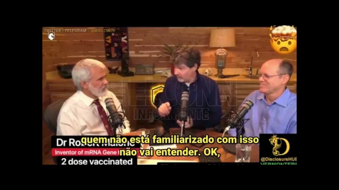 Dr. Robert Malone, o inventor do método #mRNA da um alerta ao mundo.