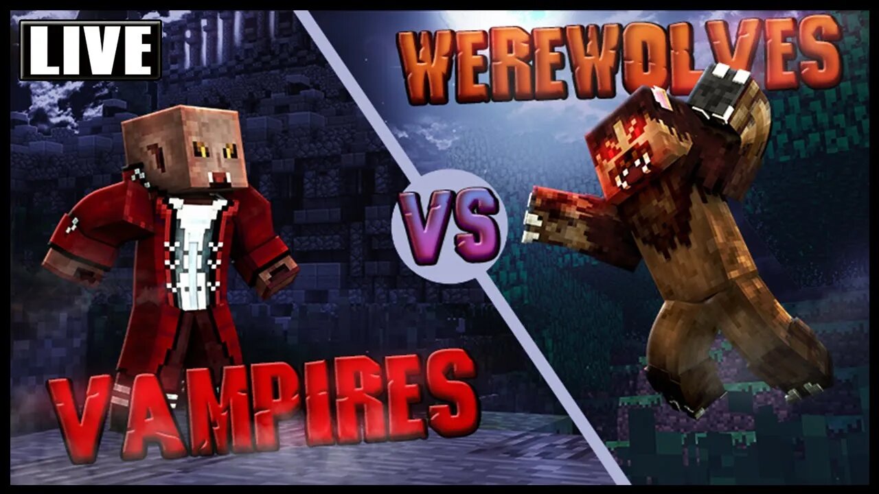 🔴Vampiro vs Lobisomem🔴#minecraft #brasil #gameplayer