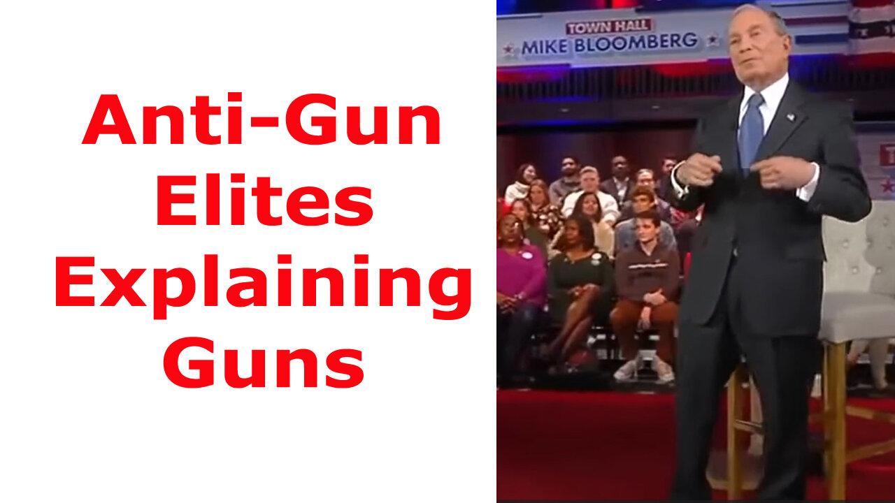 Anti-gun Elites Explain How Firearms Work